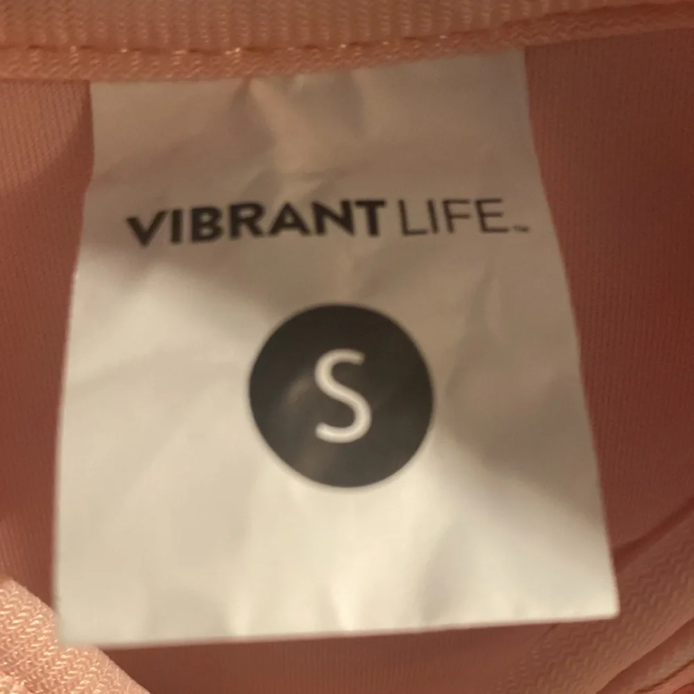 NWOT Vibrant Life  Floral Pink Dog Harness S